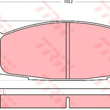 Disk pločice TRW GDB1022