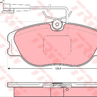 Disk pločice TRW GDB1058
