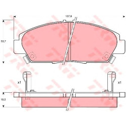 Disk pločice TRW GDB1061