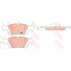 Disk pločice TRW GDB1100