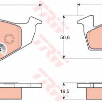 Disk pločice TRW GDB1218