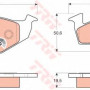 Disk pločice TRW GDB1218