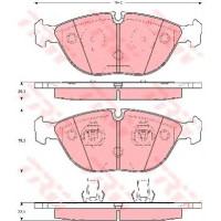 Disk pločice TRW GDB1285
