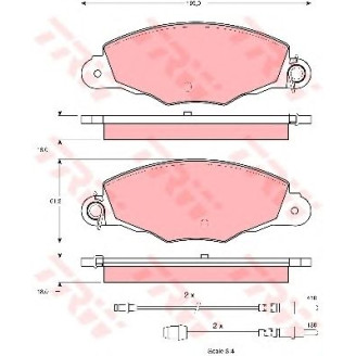 Disk pločice TRW GDB1336