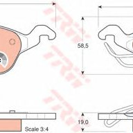 Disk pločice TRW GDB1358