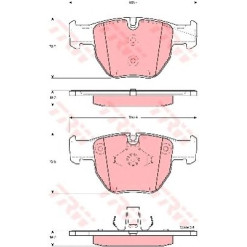 Disk pločice TRW GDB1526