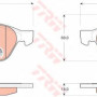 Disk pločice TRW GDB1540