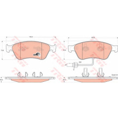 Disk pločice TRW GDB1553