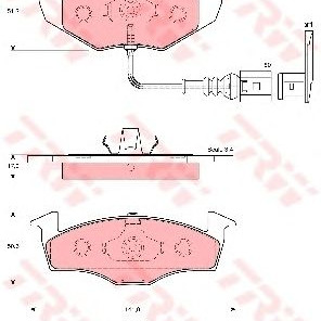 Disk pločice TRW GDB1586