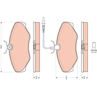 Disk pločice TRW GDB1760
