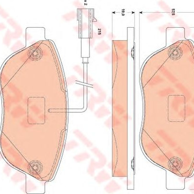 Disk pločice TRW GDB1829