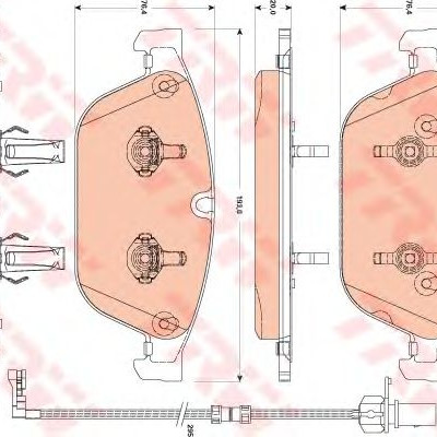 Disk pločice TRW GDB1884