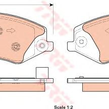 Disk pločice TRW GDB1898