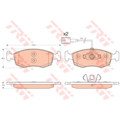 Disk pločice TRW GDB1900