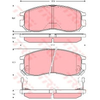 Disk pločice TRW GDB3133