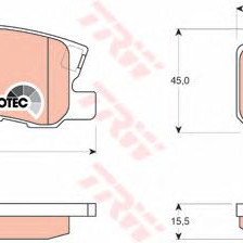 Disk pločice TRW GDB3247