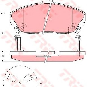 Disk pločice TRW GDB3267