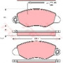 Disk pločice TRW GDB3354