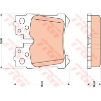Disk pločice TRW GDB3475