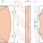 Disk pločice TRW GDB3498