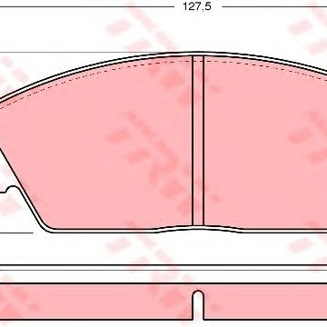Disk pločice TRW GDB373