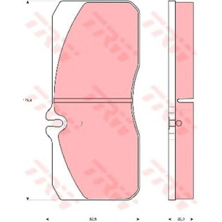 Disk pločice TRW GDB5059