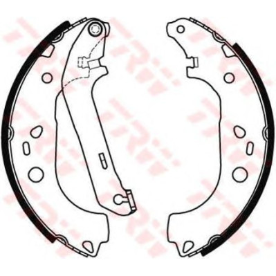 Komplet kočionih obloga (pakne) TRW GS8471