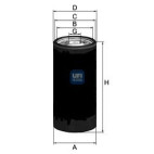 Filter za ulje UFI 23.144.00