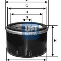 Filter ulja UFI 23.424.00