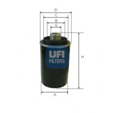 Filter za ulje UFI 23.493.00