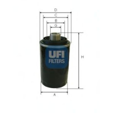 Filter za ulje UFI 23.493.00
