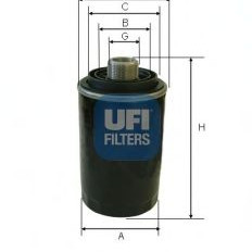 Filter za ulje UFI 23.493.00
