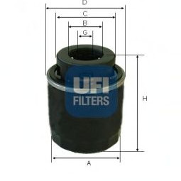Filter za ulje UFI 23.494.00