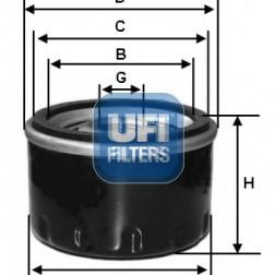 Filter za ulje UFI 23.564.00