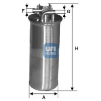 Filter za gorivo UFI 24.001.00