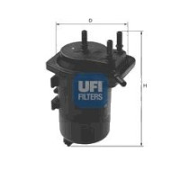 Filter za gorivo UFI 24.014.00