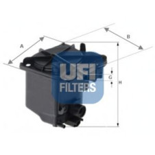 Filter za gorivo UFI 24.027.00