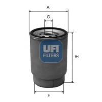 Filter za gorivo UFI 24.035.01