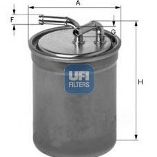 Filter za gorivo UFI 24.106.00