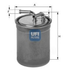 Filter za gorivo UFI 24.106.00
