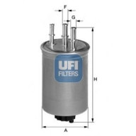 Filter za gorivo UFI 24.115.00