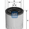 Filter goriva UFI 24.321.00