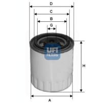 Filter za gorivo UFI 24.321.00