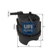 Filter za gorivo UFI 24.343.00