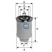Filter za gorivo UFI 24.374.00