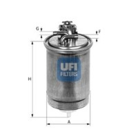 Filter za gorivo UFI 24.391.00
