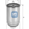 Filter goriva UFI 24.399.00