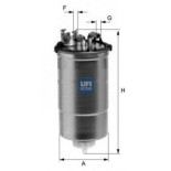 Filter za gorivo UFI 24.428.00