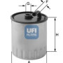 Filter za gorivo UFI 24.429.00