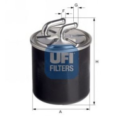 Filter za gorivo UFI 24.436.00